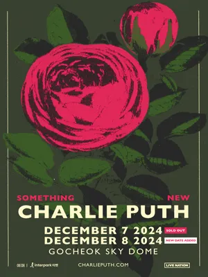 Charlie Puth Presents ＂Something New＂ in Seoul