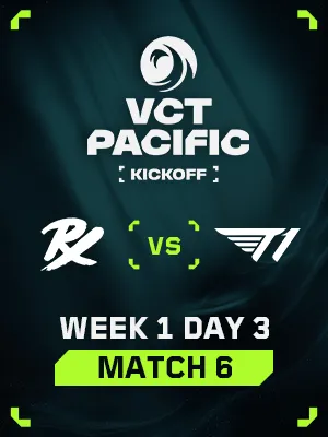 VCT PACIFIC KICKOFF (1.20) - M6 : PRX VS T1