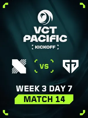 VCT PACIFIC KICKOFF (1.31) - M14 : DRX VS GEN