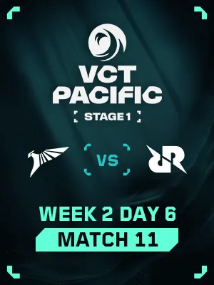 VCT PACIFIC STAGE1 (3.31) - M11 : TLN VS RRQ