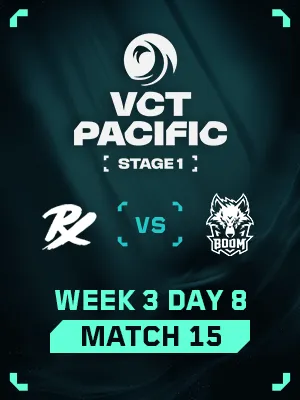 VCT PACIFIC STAGE1 (4.6) - M15 : PRX VS BME