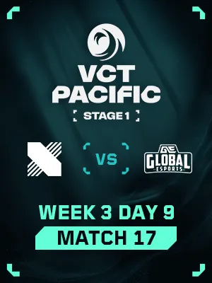 VCT PACIFIC STAGE1 (4.7) - M17 : DRX VS GE