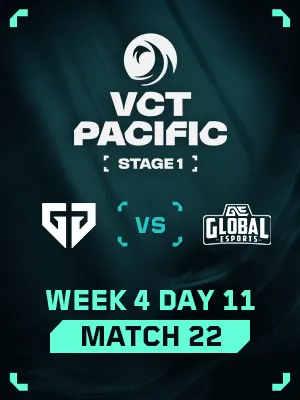 VCT PACIFIC STAGE1 (4.13) - M22 : GEN VS GE