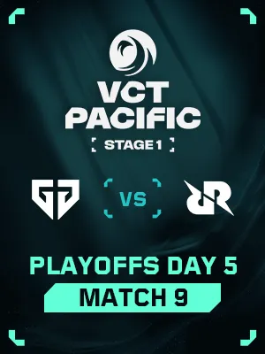 VCT PACIFIC STAGE1 (5.9) - PO M9 : GEN vs RRQ