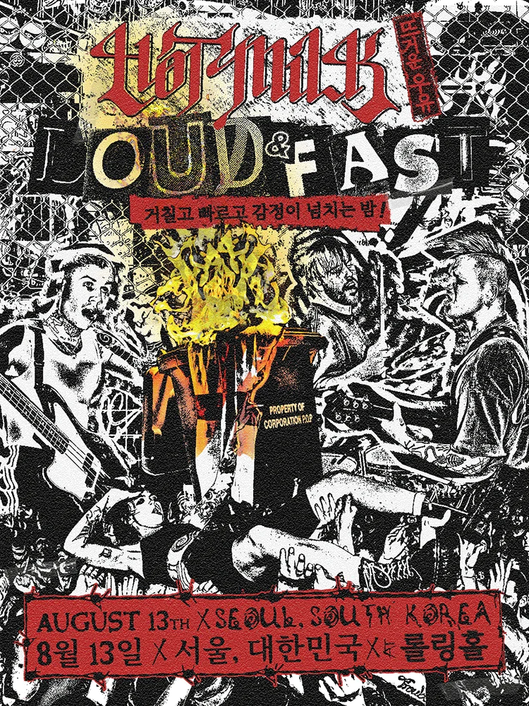 Hot Milk Loud ＆ Fast Tour Live in Seoul