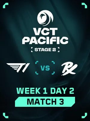 VCT Pacific Stage 2 (7.16) - M3 : T1 VS PRX