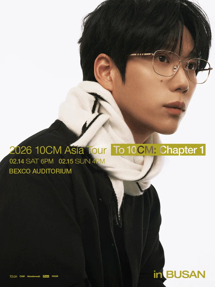 2026 10CM Asia Tour 〈To 10CM: Chapter 1〉 in Busan