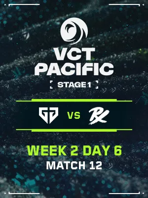 VCT PACIFIC STAGE1 (4.12) - M12 : GEN VS PRX