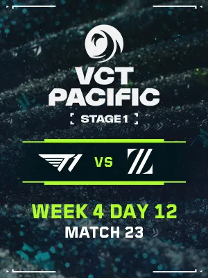 VCT PACIFIC STAGE1 (4.26) - M23 : T1 VS ZETA