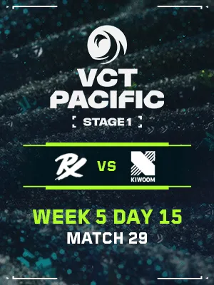 VCT 퍼시픽 스테이지1 (5.3) - M29 : PRX VS KRX