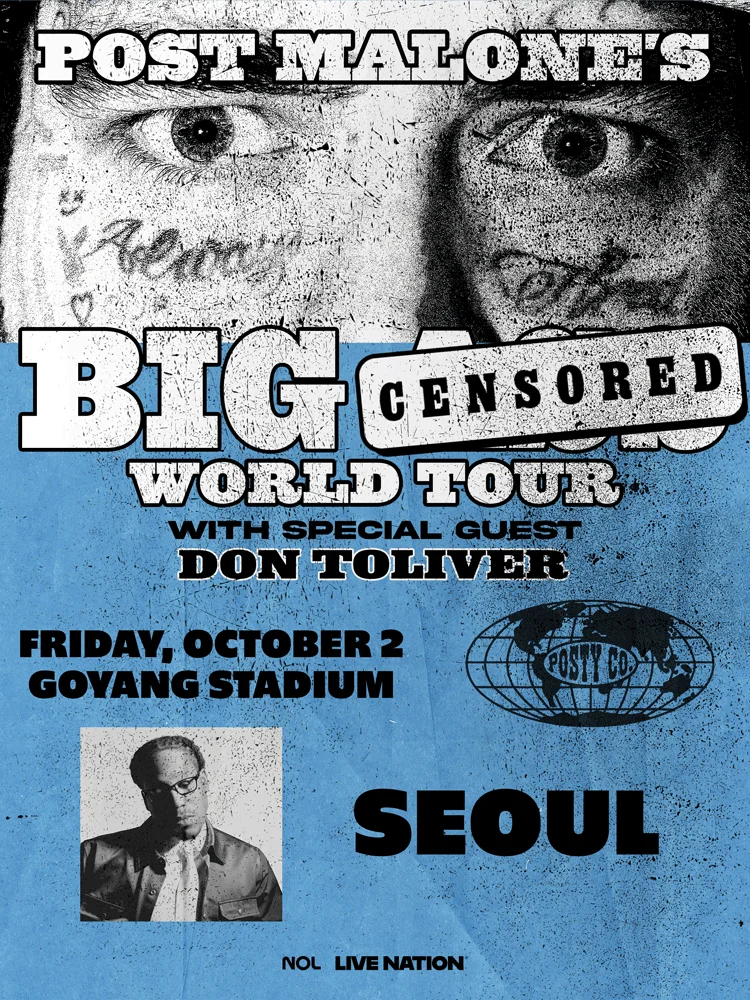 Post Malone Presents The BIG Stadium World Tour in Seoul