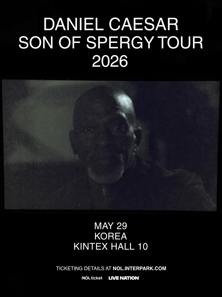 Daniel Caesar - Son of Spergy Tour in Korea