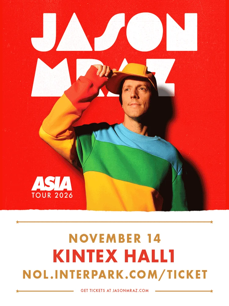Jason Mraz Asia Tour 2026 - Seoul