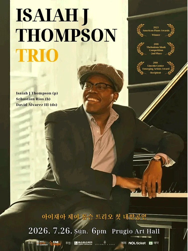 Isaiah J Thompson Trio First Live in Seoul