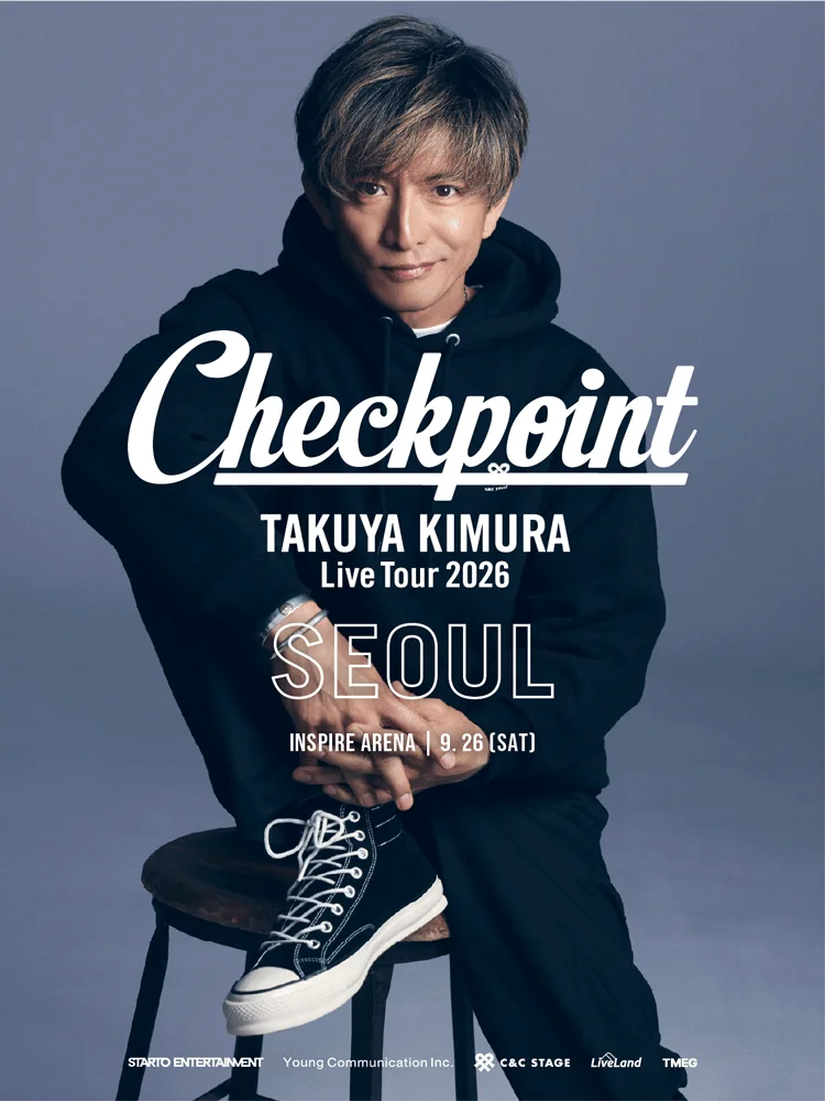 TAKUYA KIMURA Live Tour 2026 Checkpoint in Seoul