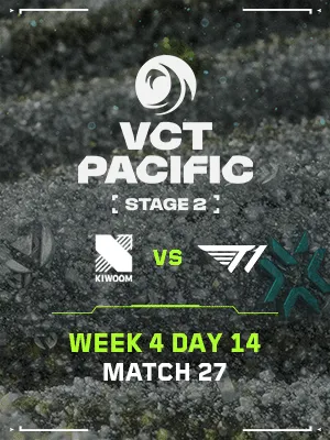 VCT PACIFIC STAGE 2 (8.8) - M27 : KRX vs T1